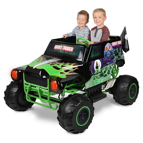 traxxas mini grave digger|monster jam 24v grave digger.